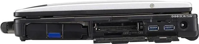 Alt view image 5 of 5 - Panasonic Toughbook CF-53 MK4, Intel Core i5-4310U @2.00GHz, 14" HD, 8GB, 512GB SSD, Windows 10 Pro, WiFi, Bluetooth, DVD