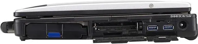 Alt view image 5 of 5 - Panasonic Toughbook 53, CF-53 MK4, Rugged, Business Laptop, A Grade, Intel Core i5-4310U @ 2GHz, 14" HD, 16GB, 512GB SSD, Wi-Fi, Bluetooth, DVD, Windows 10 Pro