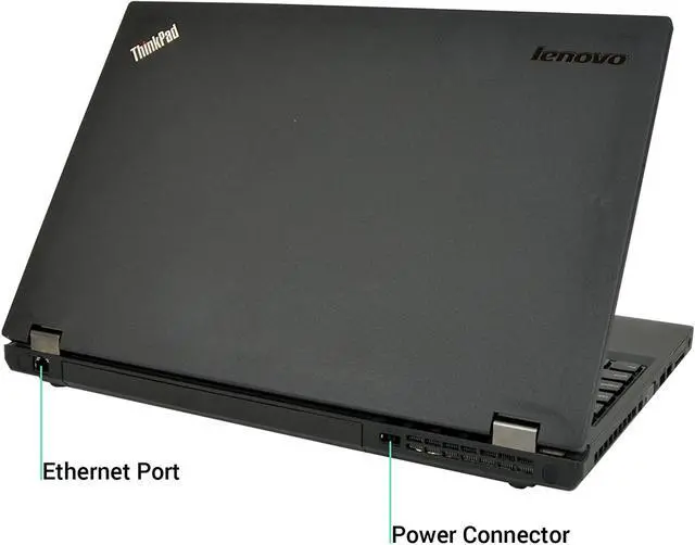 Alt view image 2 of 6 - Lenovo ThinkPad T540P 15.6" HD (1366x768) Anti-Glare Laptop, Intel Core i5-4300M@2.6GHz, 16GB RAM, 512GB SSD, Webcam, DVD, Backlit Keyboard, Windows 10 Professional