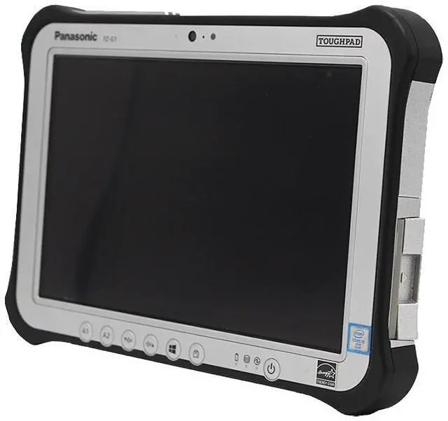 Alt view image 2 of 4 - Panasonic Toughpad FZ-G1 MK1, Intel Core i5-3437U 1.90GHz, vPro, 10.1" WUXGA 10-pt Multi Touch + Digitizer, 128GB SSD, 4GB RAM, Wi-Fi, BT, 4G LTE, Webcam & Rear Camera, Barcode Reader, Windows 10 Pro