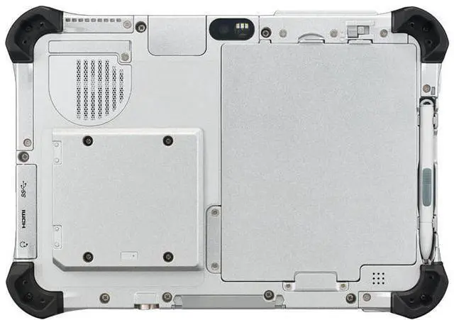 Alt view image 3 of 4 - Panasonic Toughpad FZ-G1 MK1, Intel Core i5-3437U 1.90GHz, vPro, 10.1" WUXGA 10-pt Multi Touch + Digitizer, 128GB SSD, 4GB RAM, Wi-Fi, BT, 4G LTE, Webcam & Rear Camera, Barcode Reader, Windows 10 Pro