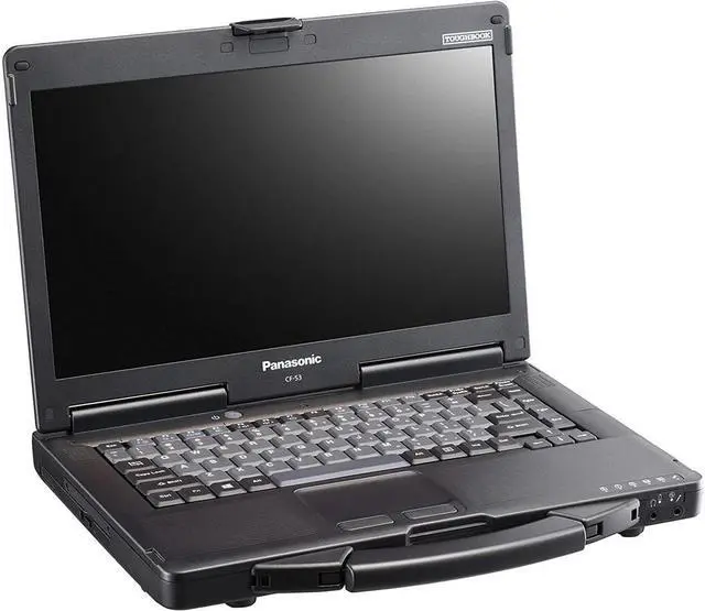Main image of Panasonic Toughbook CF-53 MK2, Rugged Laptop - PC, 14" HD Touch, Intel Core i5-3320M @2.60GHz, 4G LTE, DVD, 8GB, 256GB SSD, Windows 10 Pro