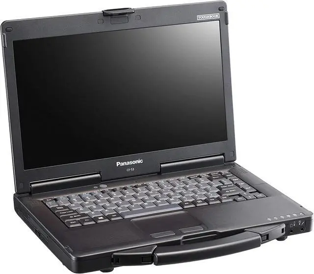 Main image of Panasonic Toughbook CF-53 MK3, Semi Rugged Laptop, Intel Core i5-3340M vPro @ 2.70GHz, 14.0" HD LED 1366 x 768 Non-Touch, 8 GB, 256 GB SSD, Wi-Fi, Bluetooth, DVD Super MULTI Drive, Windows 10 Pro