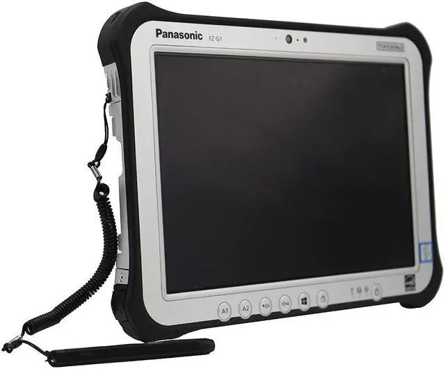 Alt view image 2 of 3 - Panasonic Toughpad FZ-G1 MK3 Rugged Tablet, Core i5-5300U @ 2.3GHz, 10.1" GLOVED MULTI-TOUCH + Digitizer,  8GB, 128GB SSD, 4G LTE, Barcode Reader, Front & Rear Cam, Win10 Pro Not Upgradeable to Win 11