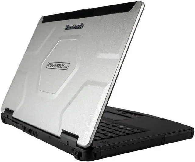 Alt view image 4 of 5 - Panasonic Toughbook CF-54, Semi-Rugged Laptop, 14.0" HD, Intel Core i5-5300U @ 2.3GHz, SERIAL Port, 8GB RAM, 256GB SSD, DVD, Wi-Fi & Bluetooth, Backlit Keyboard, Windows 10 Pro 64-bit, 90 Days WTY