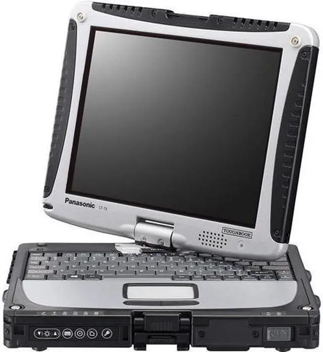 Alt view image 2 of 4 - Panasonic Toughbook CF-19 MK8, Fully Rugged Convertible Laptop, Touch with Stylus, 10.1" XGA, Intel Core i5-3610ME @ 2.70GHz, 4G LTE, 16GB RAM, 512GB SSD, Windows 10 Pro, 90-Day Warranty