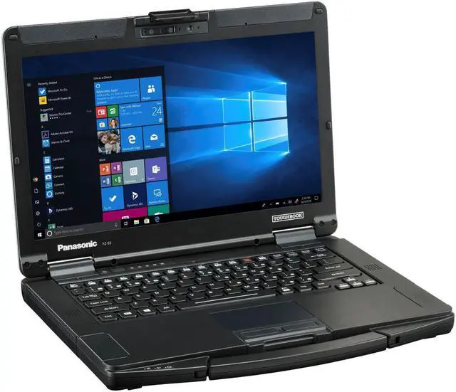 Main image of Panasonic Toughbook 55, FZ-55, Rugged Laptop, Intel Core i5-8365U @ 1.60GHz, 14" HD, 8GB, 256GB SSD, Windows 10 Pro - FZ-55AL300TB