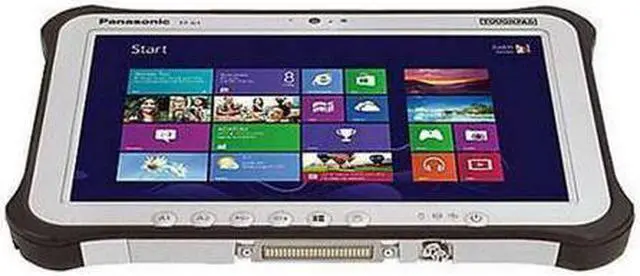 Alt view image 2 of 5 - Panasonic Toughbook FZ-G1 MK5 (Toughpad), Rugged Tablet, 10.1" 10-pt Multi-Touch, Intel Core i5-7300U @ 2.60GHz, 8GB, 256GB SSD, LAN, 4G LTE, Webcam, Rear Camera, Windows 10 Pro 64-bit, 1 Year WTY