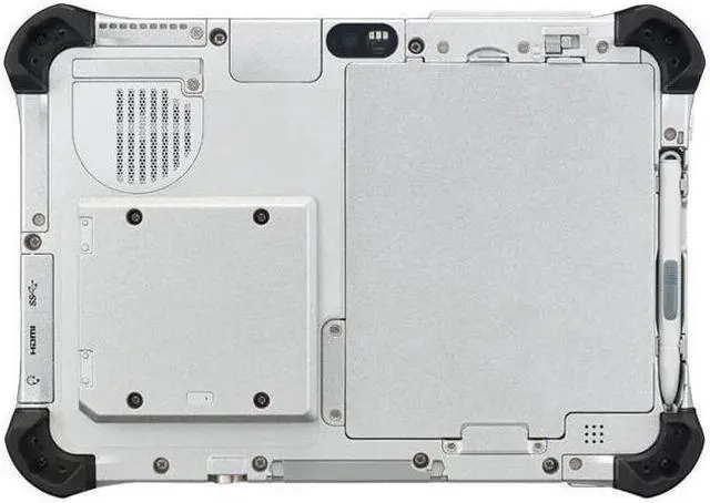 Alt view image 4 of 6 - Panasonic Toughpad G1, FZ-G1 MK4 Rugged Tablet, Core i5-6300U, 10.1" Multi Touch + Digitizer, 256GB SSD, 8GB, Front & Rear Camera, TPM 2.0, LAN Port, Win 10 Pro Not Upgradeable to Win11