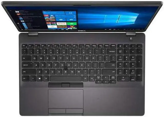 Alt view image 4 of 7 - Dell Latitude 5500, Business Laptop, Intel Core i5-8265U @ 1.60GHz, 15.6" FHD WVA, 8GB, 256GB NVMe SSD, Backlit Keyboard, Webcam, USB-C, Windows 10 Pro