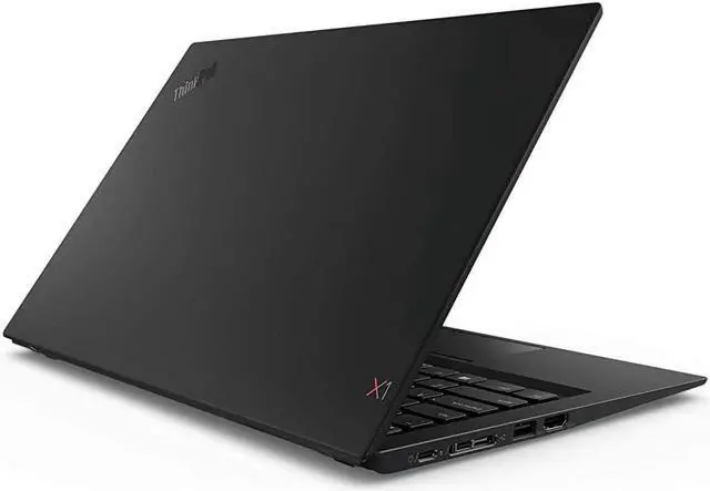 Alt view image 6 of 6 - Lenovo X1 Carbon 6th Gen., Laptop, Intel Core i5-8350U @ 1.70GHz, 14" FHD, 8GB, 256GB NVMe SSD, Webcam, Backlit Keyboard, Fingerprint Reader, USB-C, Windows 10 Pro