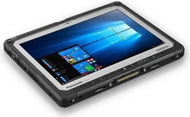 Alt view image 3 of 5 - Panasonic Toughbook CF-33, Rugged 2-in-1 Laptop, A Grade, 12" QHD, Intel i5 7300U, 4G LTE, Dedicated GPS, Barcode Reader, 8GB RAM, Backlit Keyboard, Win10 Pro Not Upgradeable to Win 11