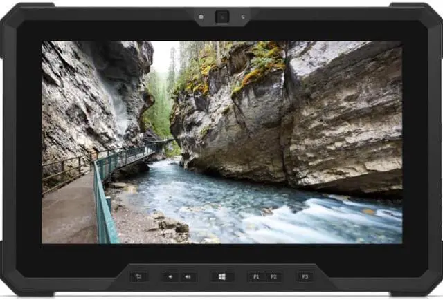 Alt view image 2 of 3 - Dell Latitude 7212 Rugged Extreme, Tablet -PC, A Grade, Intel Core i7-7600U, 11.6" FHD, Outdoor-Readable, 16GB, 256GB SSD, 4G LTE, Wi-Fi, GPS, Bluetooth, SmartCard, Front|Rear Cameras, Windows 10 Pro