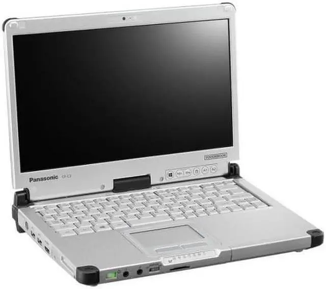 Alt view image 3 of 5 - Panasonic Toughbook CF-C2 MK2, Convertible Rugged Laptop, Intel Core i5-4300U@1.90GHZ, 12.5" HD Touchscreen, 12GB, 256GB SSD, Webcam, Windows 10 Pro
