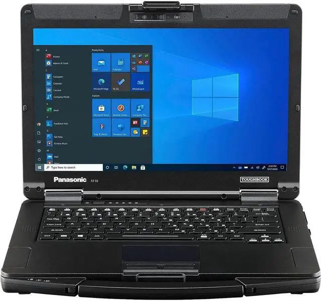 Main image of Panasonic Toughbook FZ-55 MK1, Intel Core i7, 14" FHD Touchscreen, 4G LTE, 32GB, 1TB SSD, Infrared Webcam, Dual Pass, with USB-C, Windows 10 Pro
