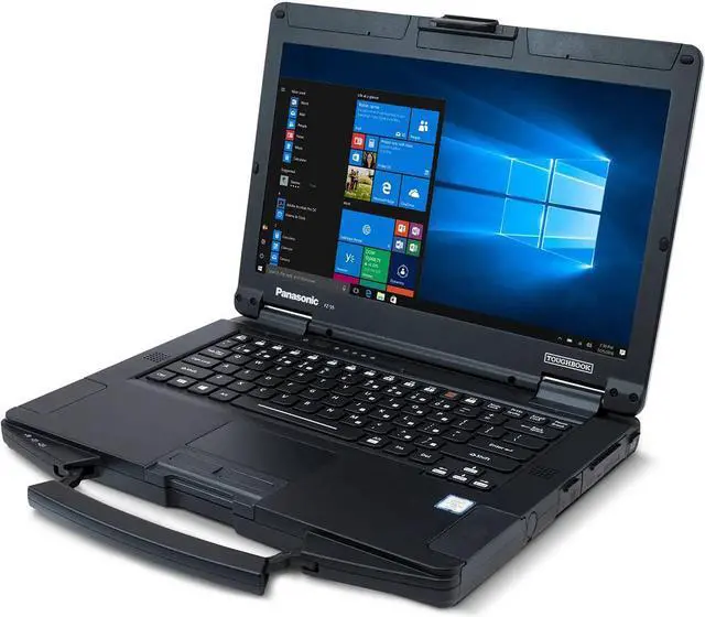 Alt view image 2 of 6 - Panasonic Toughbook FZ-55 MK1, Intel Core i7, 14" FHD Touchscreen, 4G LTE, 32GB, 1TB SSD, Infrared Webcam, Dual Pass, with USB-C, Windows 10 Pro
