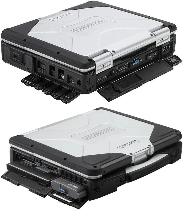 Alt view image 4 of 5 - Panasonic Toughbook CF-31 MK6, 13.1" XGA Touch, Intel Core i7-7600U, 16GB, 1TB SSD, SmartCard Reader, 4G LTE, DGPS, Backlit Keyboard, Win10 Pro