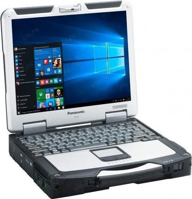 Alt view image 2 of 5 - Panasonic Toughbook CF-31 MK6 13.1" Touch - Intel Core i5-7300U 2.60GHz - dGPS, 4G LTE, DVD, 32GB, 512GB SSD, Backlit Keyboard, Windows 10 Pro