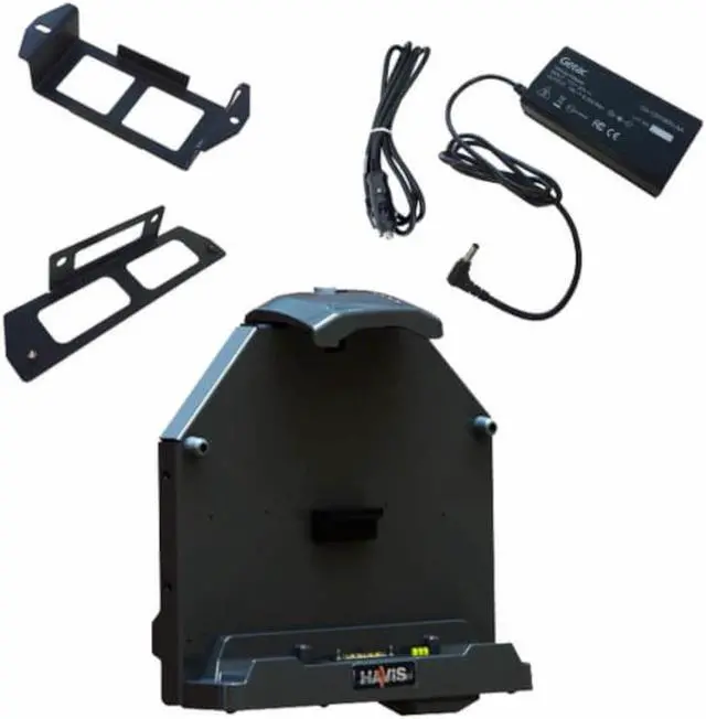 Main image of Package  Docking Station For Getac A140 Rugged Tablet With Triple Pass-Thru Antenna Connections, External Power Supply & Power Supply Mounting Bracket | PKG-DS-GTC-802-3
