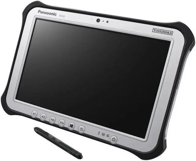 Alt view image 4 of 6 - Panasonic Toughpad FZ-G1 MK4 Rugged Tablet, Grade A, Intel Core i5-6300U, 10.1", 8GB, 256GB SSD, 4G LTE, Win10 Pro Not Upgradeable to Windows 11