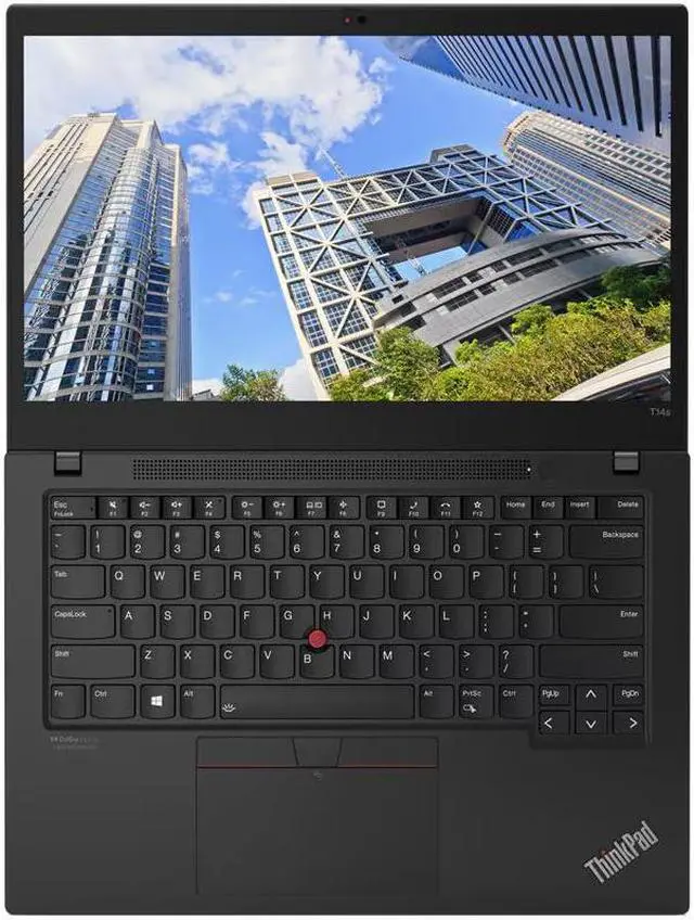 Alt view image 2 of 7 - Lenovo ThinkPad T14s Gen 2 20WNS41Q00 | 14" FHD Laptop Intel i7 FHD IR Webcam 16GB/256GB SSD Win11 Pro