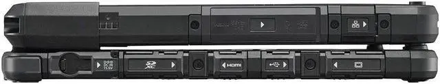 Alt view image 7 of 7 - Panasonic Toughbook CF-33 MK1, Fully-Rugged, 2-in-1 Laptop, A+ Grade, Intel Core i5-7300U, 12" QHD, 2D Barcode Reader, 4G LTE, dGPS, 8GB, 256GB SSD, Windows 10 Pro