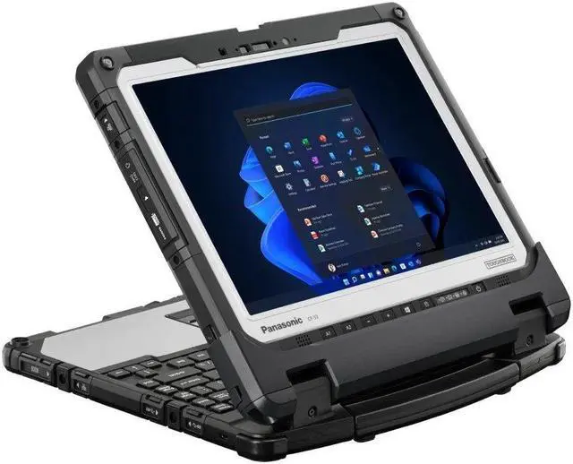Alt view image 3 of 5 - Panasonic Toughbook CF-33, Fully-Rugged 2-in-1 Laptop, 12" QHD, Intel Core i5-7300U, 16GB, 512GB SSD, 4G LTE, Barcode Reader, Windows 11 Pro