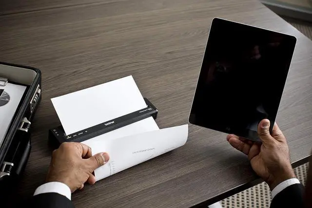 Alt view image 5 of 7 - Brother PocketJet PJ763MFi Full Page Thermal Printer | Bluetooth & USB 2.0 Connectivity | Compatible with Windows, Mac, iOS, Android, Linux
