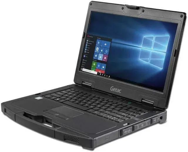 Alt view image 3 of 5 - Getac S410 G1 Semi-Rugged Laptop 14" FHD Touch Intel Core i7-6600U 8GB/256GB SSD, 4G LTE, Wi-Fi, Bluetooth, Fingerprint, Backlit Keyboard, Windows 10 Pro, MIL-STD 810G, IP51
