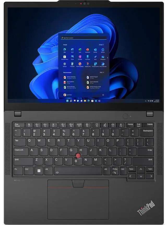 Alt view image 3 of 6 - Lenovo ThinkPad X13 Gen 5, Ultrabook, Business Laptop, 21LU003SUS, 13.3" WUXGA, Intel Core Ultra 5, 16GB, 512GB NVMe SSD, Webcam, Backlit Keyboard, Windows 11 Pro