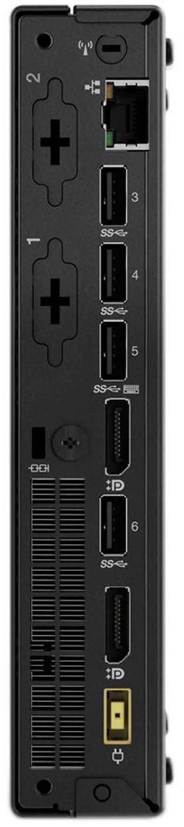 Alt view image 3 of 7 - Lenovo ThinkCentre M625Q Tiny Thin Client, AMD A4-9120C, 8GB, 512GB NVMe SSD, LAN, Wi-Fi, Bluetooth, Windows 11 Pro. | 10TLS0MB00