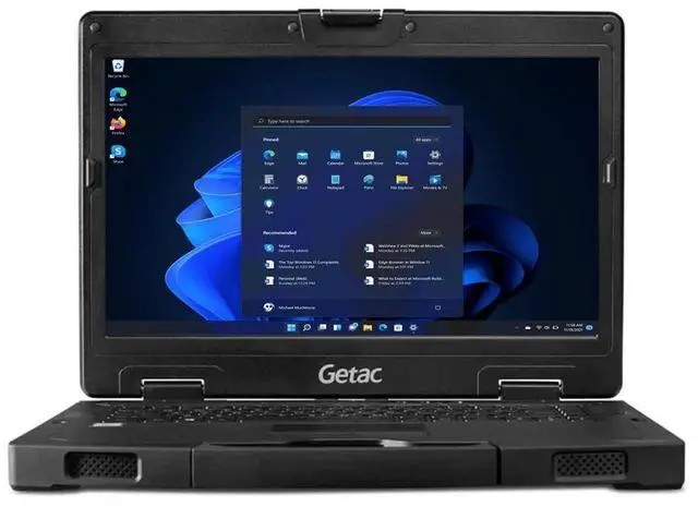Main image of Getac S410 G2, Intel Core i7-8550U, NVIDIA GeForce GTX 1050, 14" HD, Touch, 16GB, 512GB M.2 SSD, Windows 11 Pro.