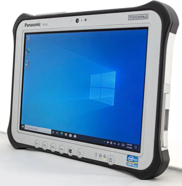 Alt view image 4 of 5 - Panasonic Toughpad FZ-G1, 10" Fully Rugged Tablet - PC, Intel Core i5-3437U, LAN, 4G LTE, Insertable Smart Card Reader, 8GB, 128GB SSD, Win10 Pro, Not Upgradeable to Win 11