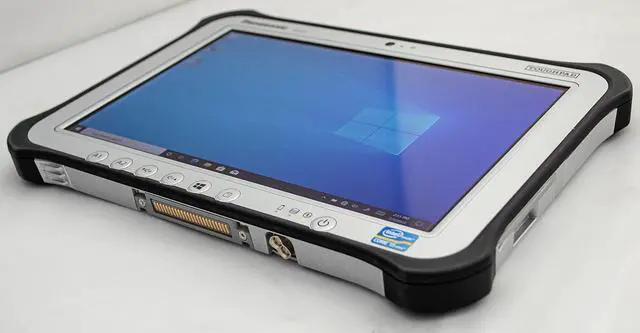 Alt view image 5 of 5 - Panasonic Toughpad FZ-G1, 10" Fully Rugged Tablet - PC, Intel Core i5-3437U, LAN, 4G LTE, Insertable Smart Card Reader, 8GB, 128GB SSD, Win10 Pro, Not Upgradeable to Win 11