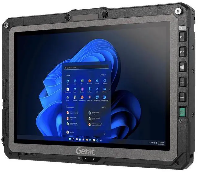 Alt view image 3 of 4 - Getac UX10G2 Fully Rugged Tablet, Core i5-10310U Max. 4.40GHz, 10.1" IPS TFT LCD FHD, Sunlight Readable, 8GB, 256GB SSD, Barcode Reader, Smart card Reader, Windows 11 Pro.