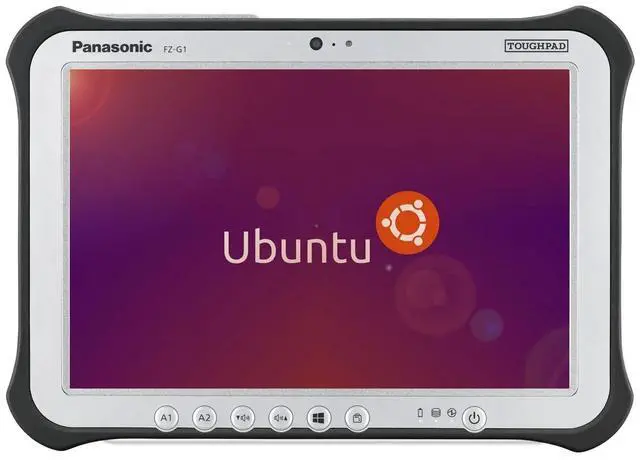 Main image of Panasonic Toughpad FZ-G1 MK1, Rugged Tablet, i5-3rd Gen vPro, 10.1 inch WUXGA, 8GB, 256GB, 4G LTE, Insertable Smart Card Reader, Ethernet Port, Long Life Battery, Linux Ubuntu OS