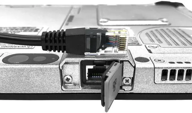 Alt view image 4 of 7 - Panasonic Toughpad FZ-G1 MK1, Rugged Tablet, i5-3rd Gen vPro, 10.1 inch WUXGA, 8GB, 256GB, 4G LTE, Insertable Smart Card Reader, Ethernet Port, Long Life Battery, Linux Ubuntu OS