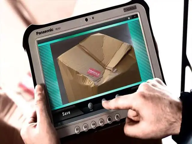 Alt view image 6 of 7 - Panasonic Toughpad FZ-G1 MK1, Rugged Tablet, i5-3rd Gen vPro, 10.1 inch WUXGA, 8GB, 256GB, 4G LTE, Insertable Smart Card Reader, Ethernet Port, Long Life Battery, Linux Ubuntu OS