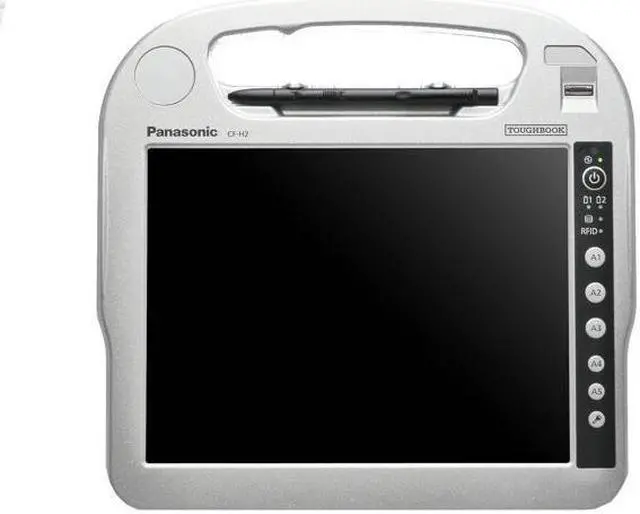 Alt view image 3 of 5 - Panasonic Toughpad CF-H2, i5-3427U @1.80GHZ, 10.1" Touchscreen, 4GB, 500GB, Wi-fi, Bluetooth, Camera, 2D Bar Laser (EA21) Reader, Windows 10 Pro