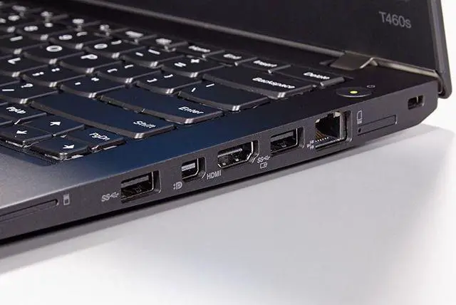 Alt view image 3 of 3 - Premium Lenovo Thinkpad T460S 14 Inch Business Laptop (Intel Core i5-6300U up to 2.40GHz, 8GB DDR3 RAM, 256GB SSD, USB, HDMI, Windows 10 Pro)