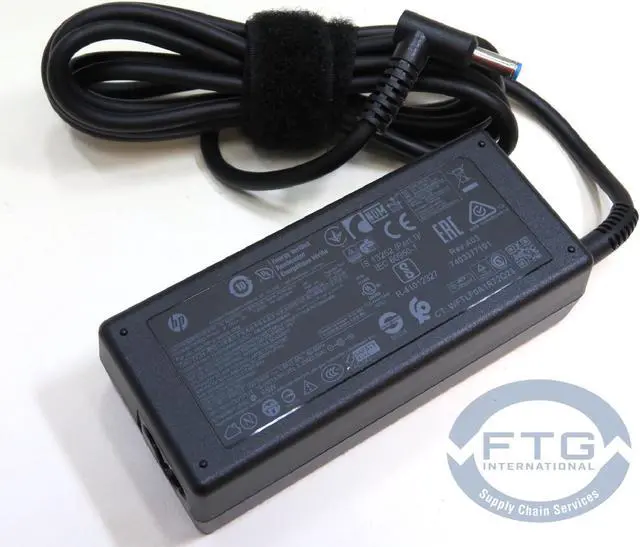 Alt view image 4 of 4 - 710412-001 / 854055-001 Smart AC power adapter (65 watt) - 4.5mm barrel connecto