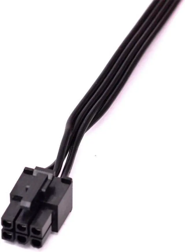 Alt view image 3 of 5 - PCIe 6Pin to 3 Peripheral 4Pin Molex Power Cable GPU 6 Pin to IDE Female for CORSAIR HX1200i HX1000i HX850i HX750i Modular PSU