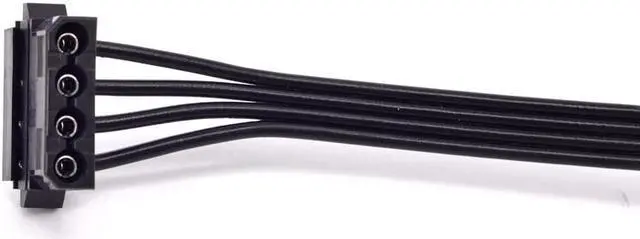 Alt view image 2 of 5 - PCI-e 6Pin 1 to 3 Molex Peripheral 4Pin Power Supply Cable GPU 6 Pin to IDE for CORSAIR TX850M TX750M TX650M Modular PSU