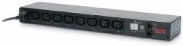 Main image of APC Rack PDU, Switched, 1U, 12A/208V, 10A/230V, [8]C13 (ap7920b)