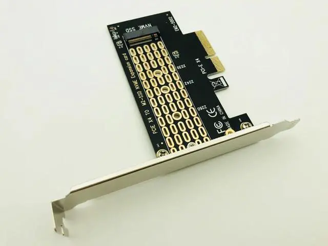 Alt view image 3 of 6 - Add On Card PCI Express m.2 Adapter/Riser M.2 SSD PCIE Adapter M.2 2280/SSD NVME PCIE SSD M.2 PCI E 4x PCIE 3.0 Adaptador