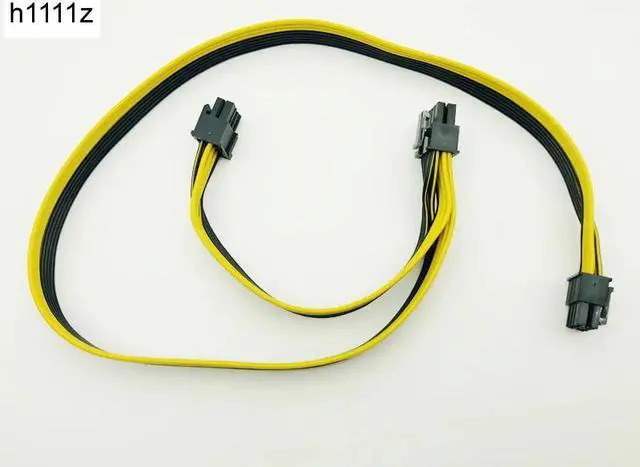 Main image of 8Pin to 8Pin(6+2) Video Card Power Supply Cable Dual Port Connector 8p to 8p Cable 18AWG Wire Adapter for PC Computer BTC Mining
