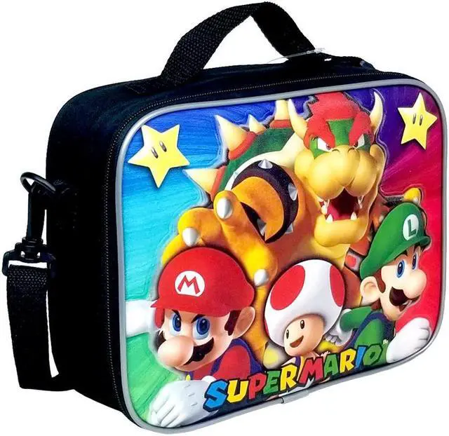 Alt view image 2 of 3 - Lunch Bag - Super Mario Bros - Super Bowser New NN43771