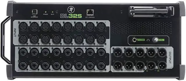 Alt view image 12 of 20 - Mackie DL32S 32-Channel Wireless Digital Live Sound Mixer with Built-In Wi-Fi