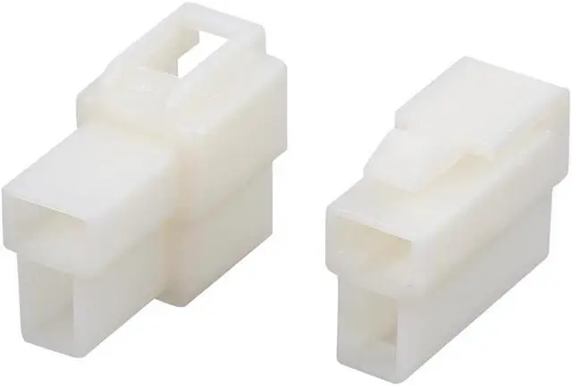 Main image of 20 Sets 6.3mm 2 Pin Car Automotive Electrical Wire Connector Male Female Housing