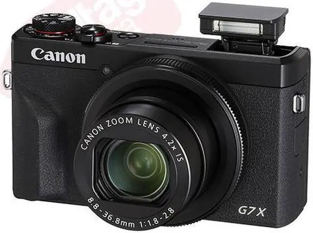 Alt view image 3 of 7 - Canon PowerShot G7X Mark III Digital Camera Black+ 32GB Deluxe Accessory Package